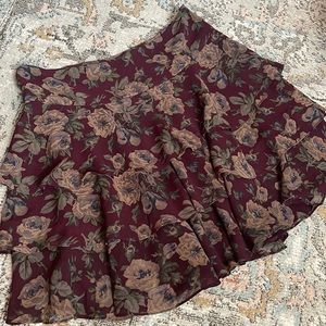 American Living Tiered Floral Skirt
